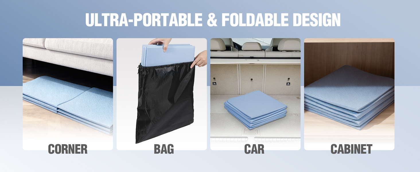 Portable yoga mat