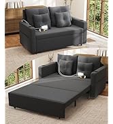 Amazon.com: Krcix 3 in 1 Sofa Bed, 56 Inch Convertible Pull