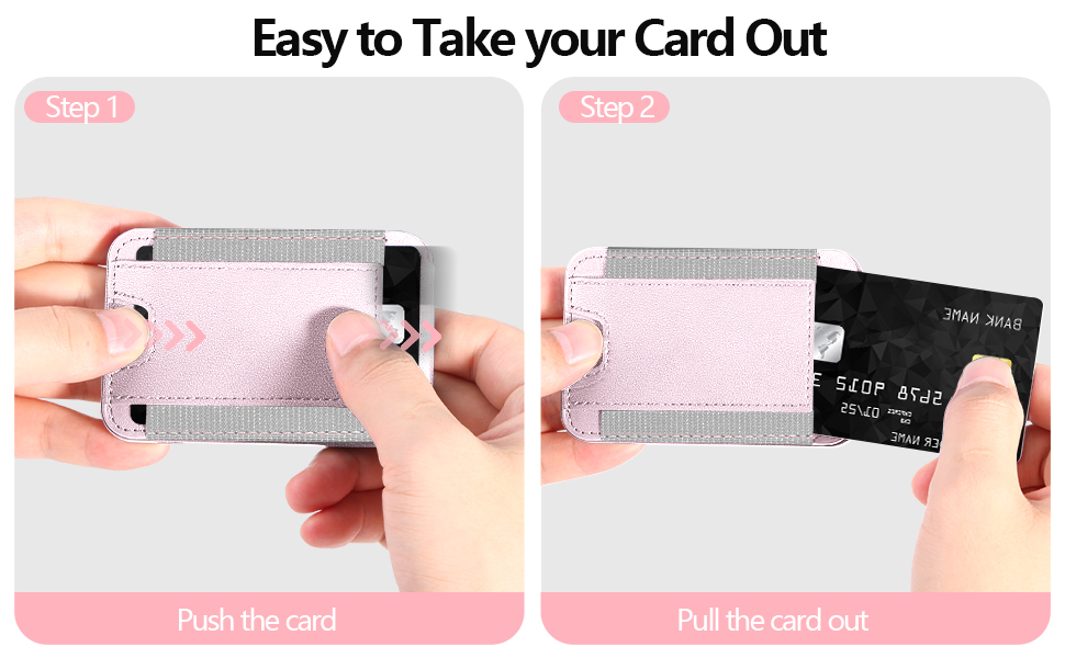 For Magsafe Wallet Stand Pink