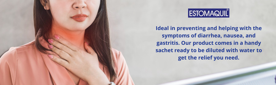 Estomaquil, heartburn, nausea, gastritis.