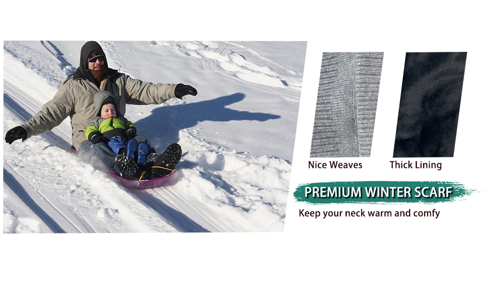 Winter Schal Herren Damen