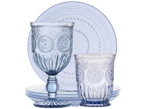 Blue Glassware