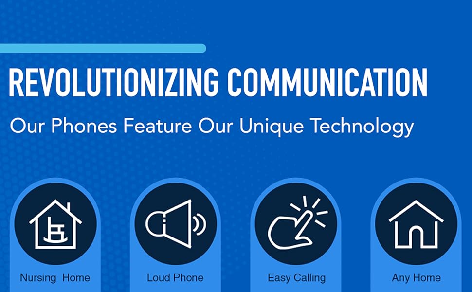 Future Call FC0613 Big Button Phone for Seniors, Landline
