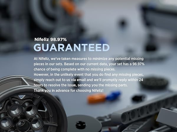 Nifeliz V8 ENGINE Building Set, Exclusive Advanced Collector&#39;s Engine Model