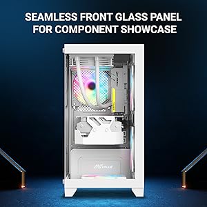 front glass panel