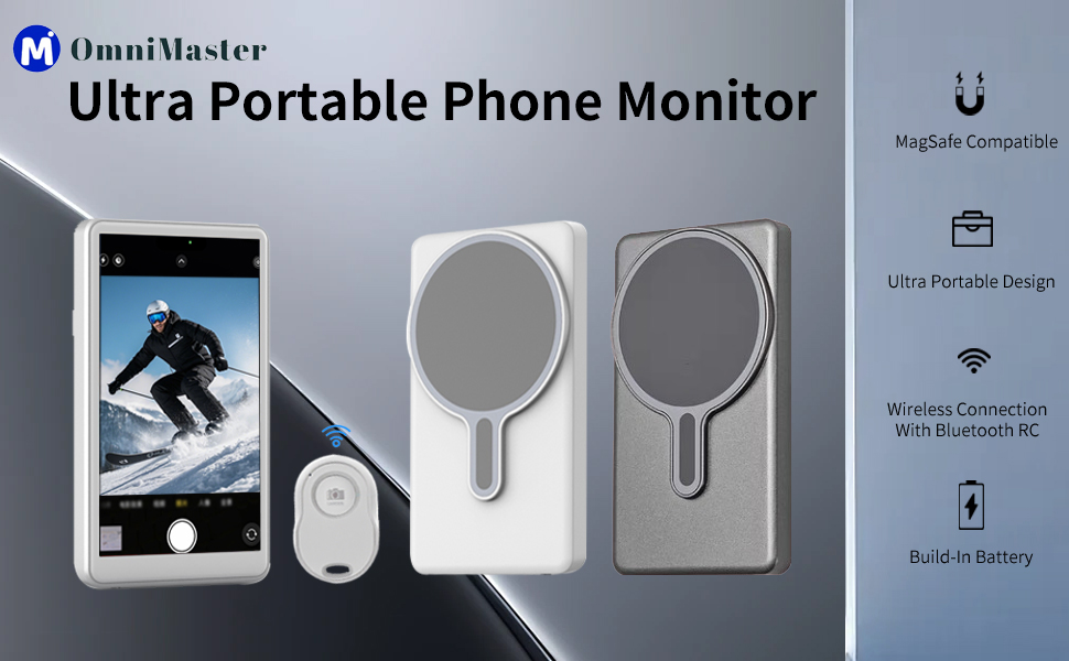 OmniMaster Phone Monitor Magsafe