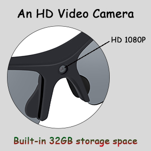 1080P camera sunglasses