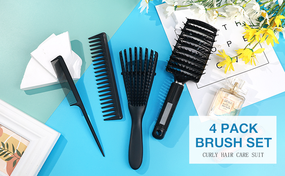 Flex Detangling Brush set