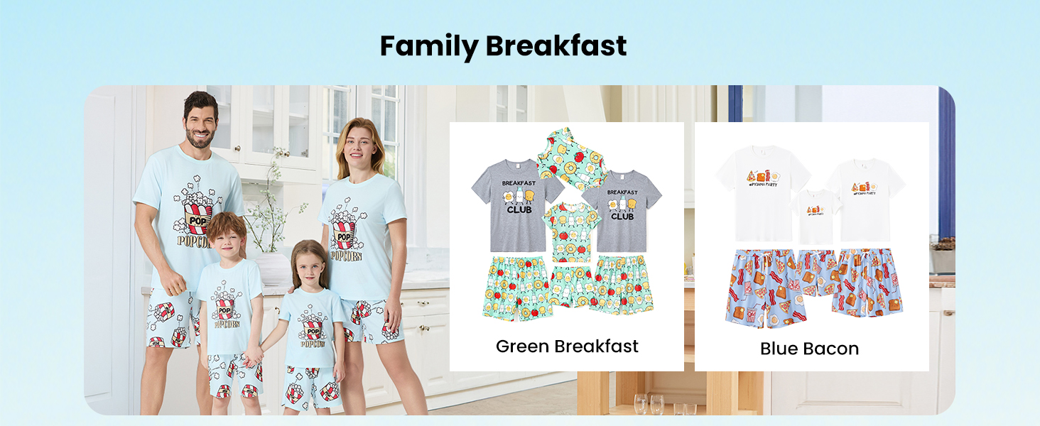 family matching pajamas