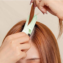 蓬松卷发夹-绿色A+4-2