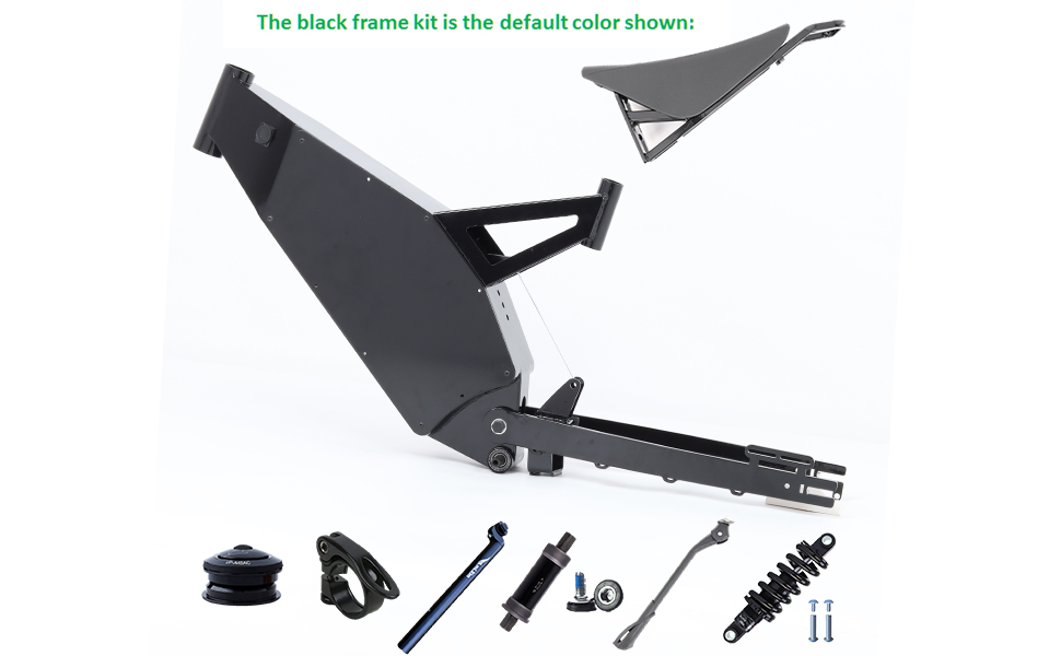 KEYU F6 Enduro ebike frame kit