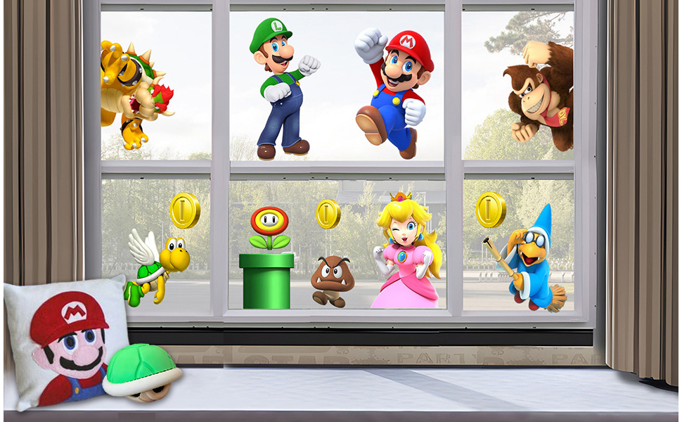 12 Sheets Super Brothers Birthday Decorations, Party Supplie... 3 supper 1