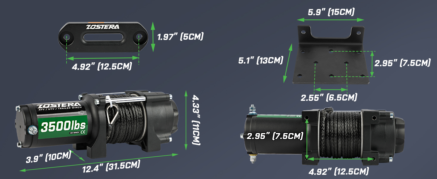 winch size