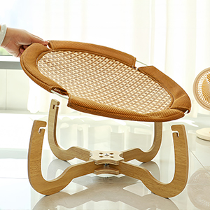 Wooden Elevated Cat Bed