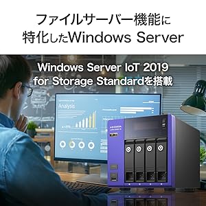 Amazon.co.jp: IODATA 法人向け 4ドライブ NAS 4TB(1TB×4/RAID