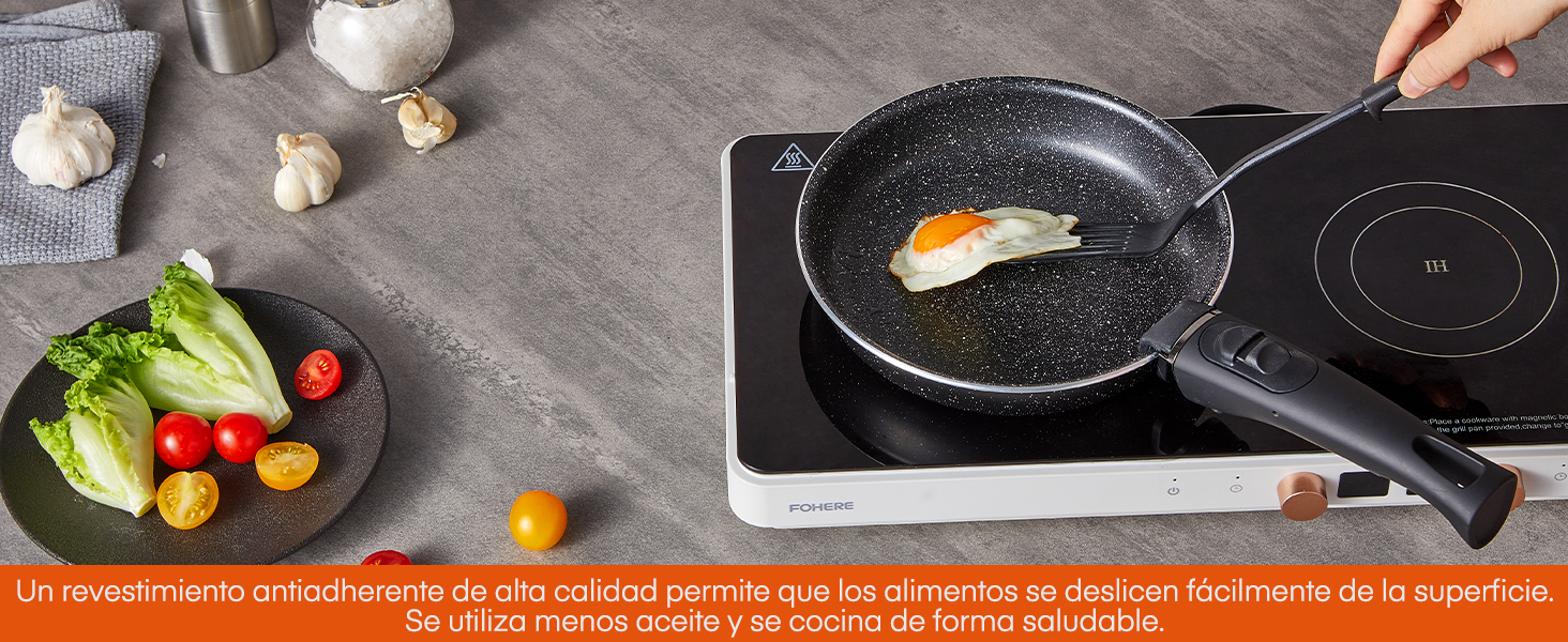 Juego de ollas y sartenes