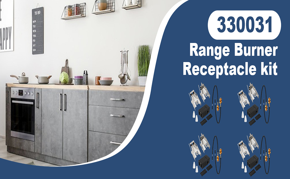 330031 Range Burner Receptacle kit