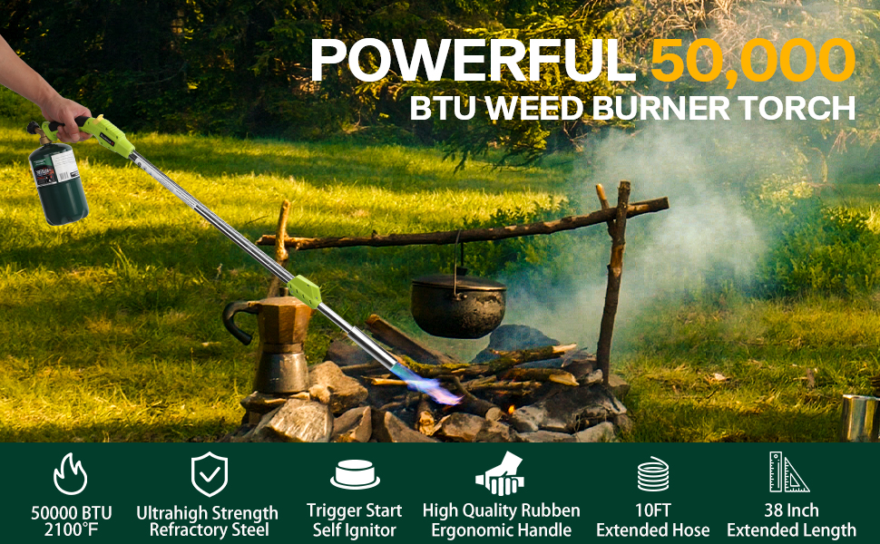 propane torch weed burner