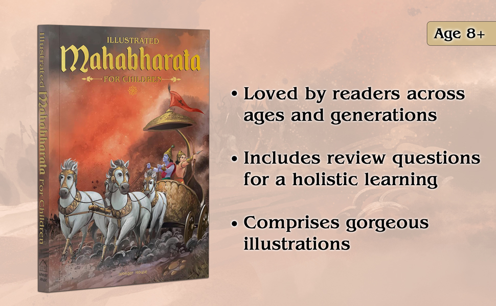 Mahabharata - Illustrated Book For Children