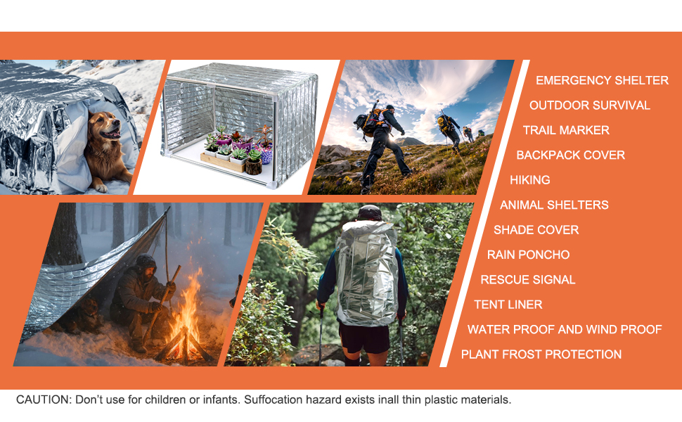 hermal blanket; space blanket; mylar blankets;