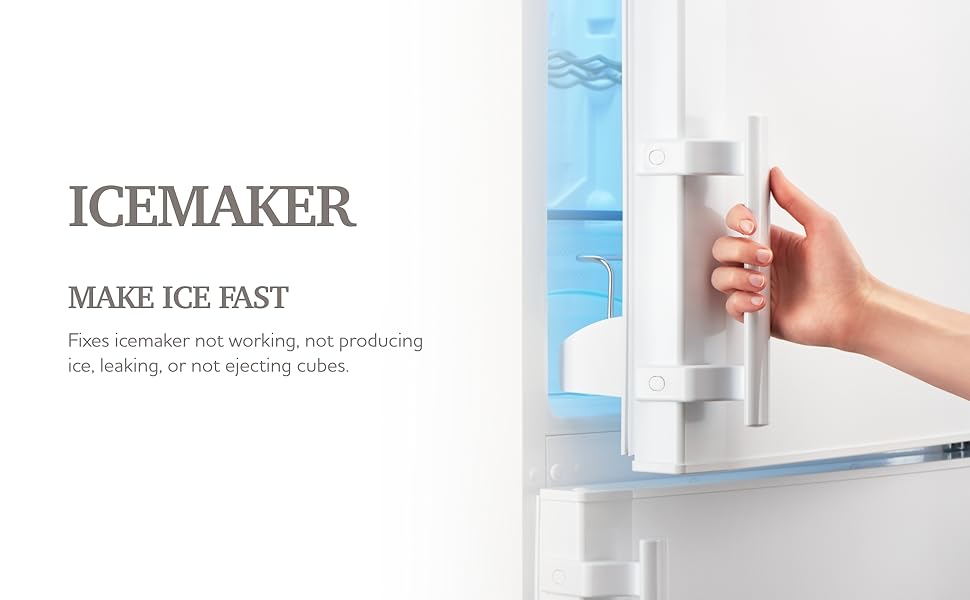 Parts Master Replacement for GE/Samsung 7 Cube Ice Maker