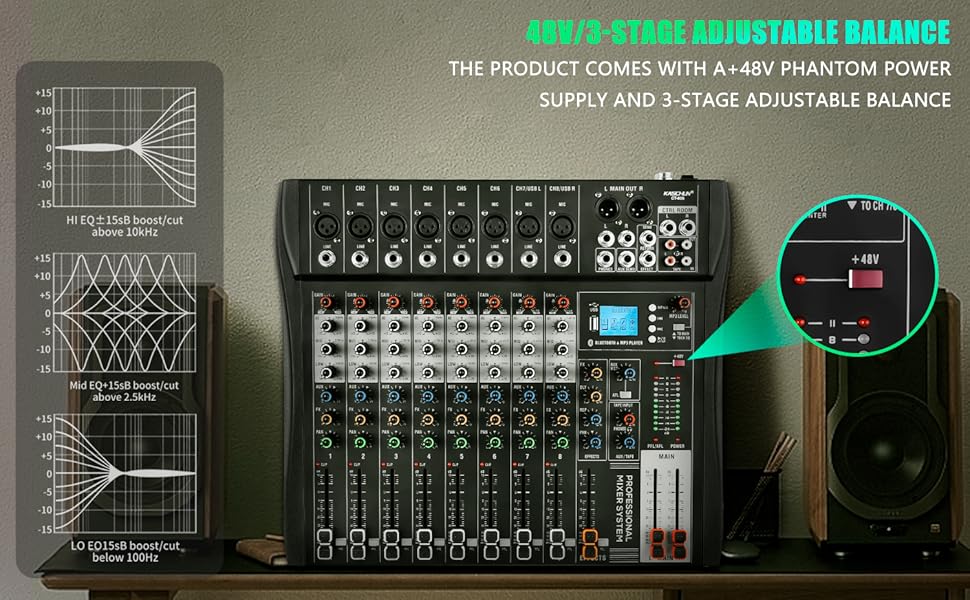 工作室级音乐混音器