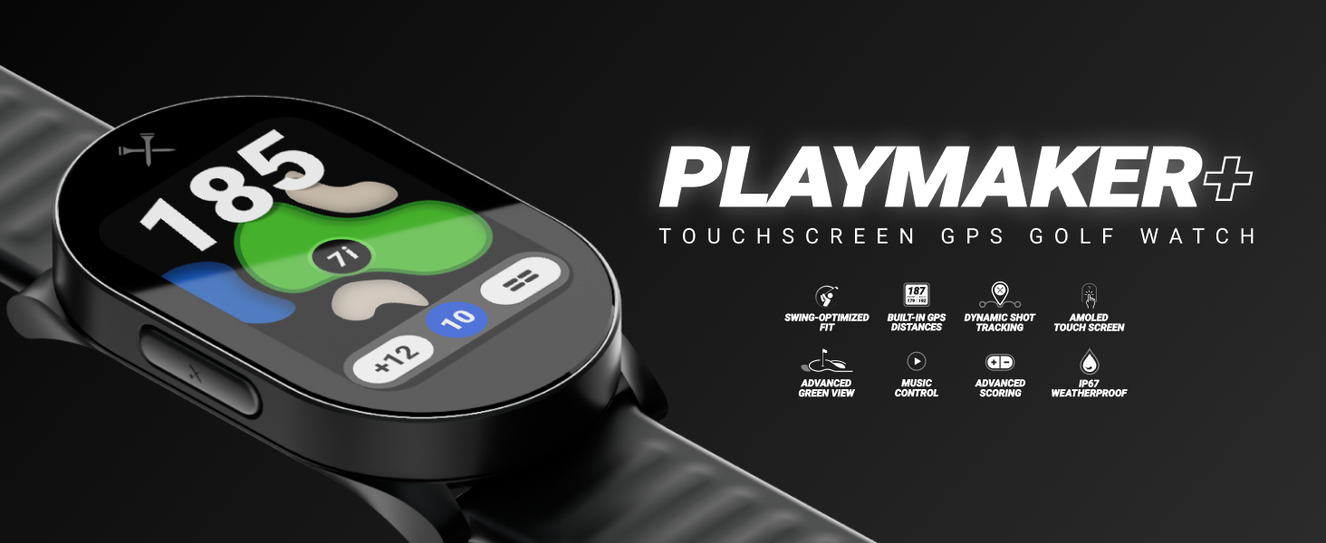Playermaker+ GPS Golf Watch