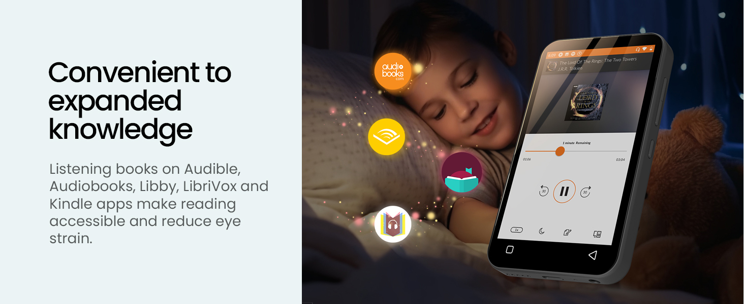 mp3 player with audible