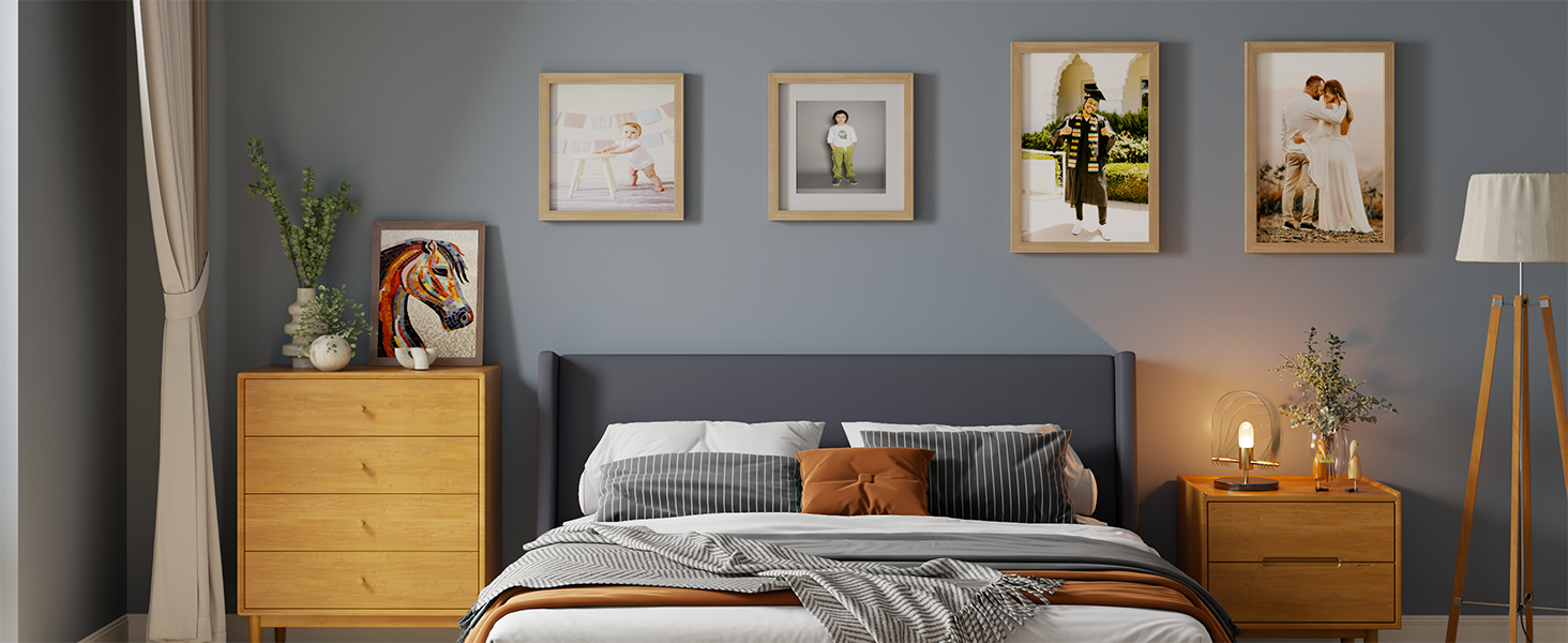 16x20 Oak Wood Picture Frame,Oak Poster Frame Display