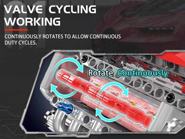 Kings Plastic Model です。 Mould King 10087 L4 Engine Cylinder Block Set, 1787 Pieces