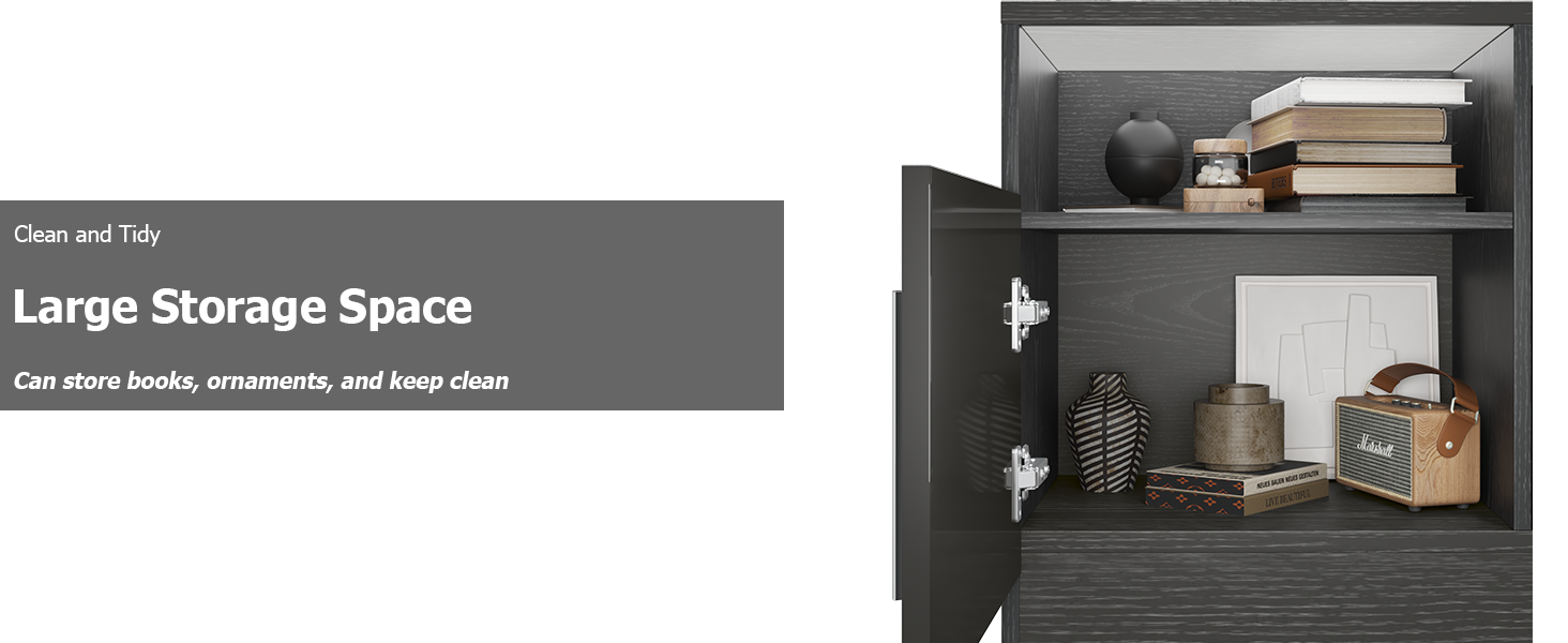 TV  stand with fireplace