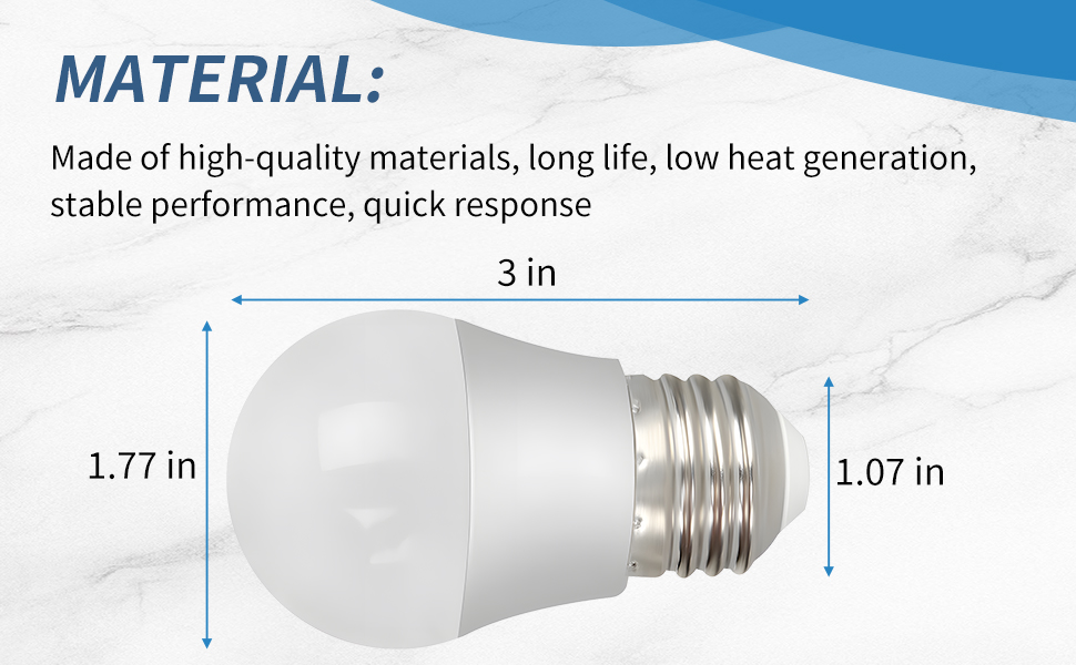 Refrigerator LED Light Bulb