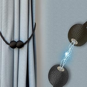 Prendedor de Cortina,Suporte para Cortina,Presilhas Abraçadeiras com Imã