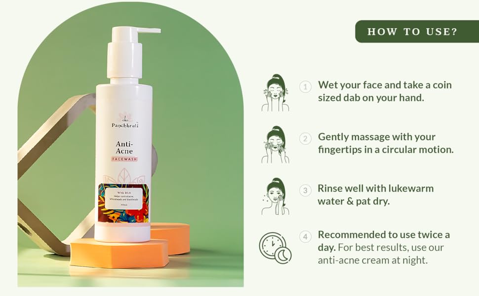 Panchkruti Anti Acne Facewash