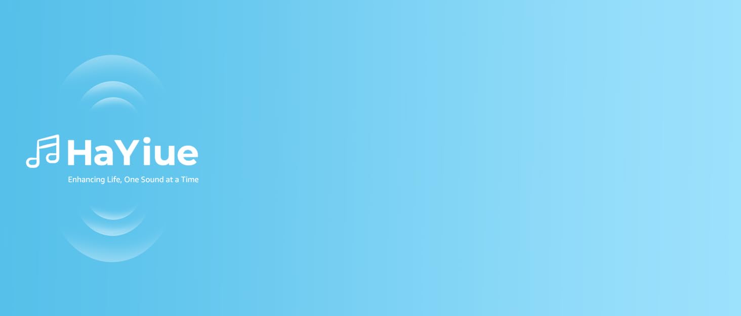 HaYiue Hearing Aids for Seniors with Noise Cancelling, BTE Hearing Aids rechargeable for Seniors