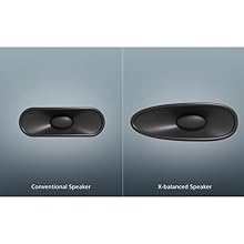 Uniquely shaped for clearer sound and deeper bass