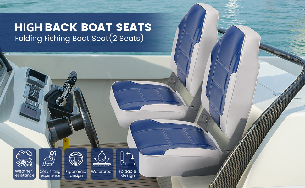 High Back Boat Seat