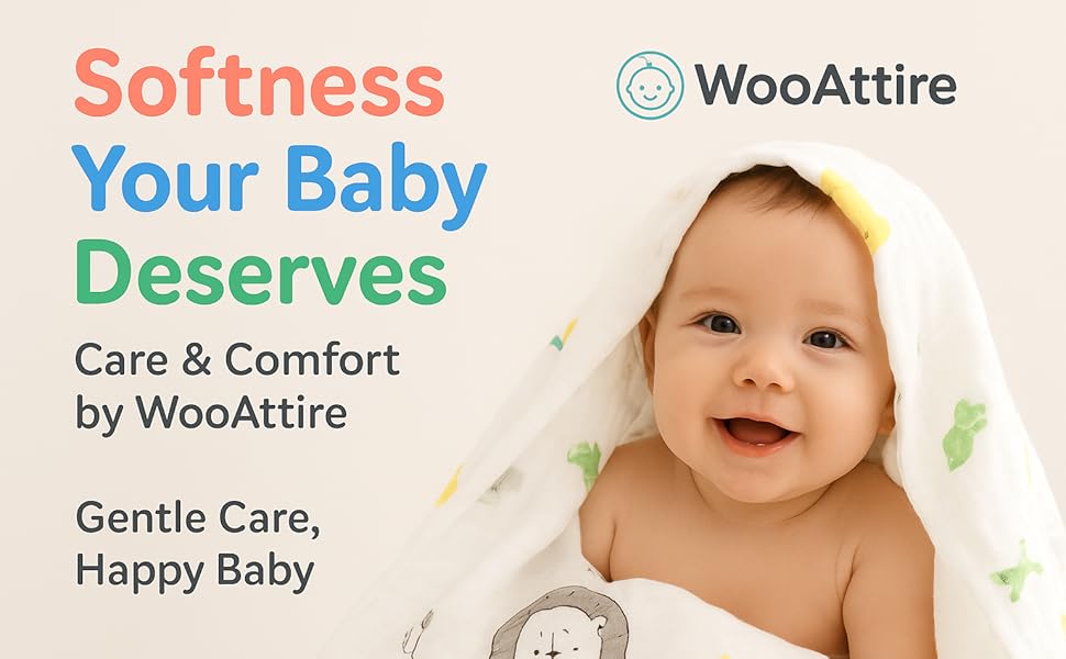 Softness Your Baby Deserves – Gentle Care by WooAttire