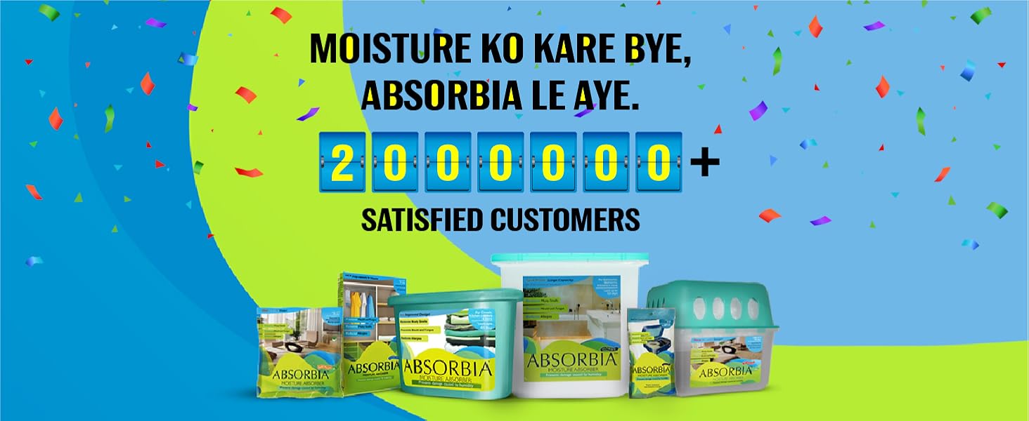 Absorbia Moisture Absorber Ultimate, absorbs 4 Litres humidity For