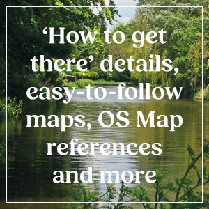 &#39;How to get there&#39; details, easy-to-follow maps, OS map references and more
