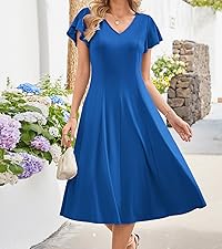 GRACE KARIN Elegant Damen Rundhals Midikleider 3/4 Ärmel Freizeitkleid|Casual|Schlankende A-Linie 61d95349 7421 4248 B291 8a9439095a8b. CR179,277,1192,1340 PT0 SX200 V1