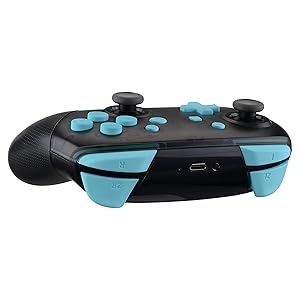 Amazon.co.jp: eXtremeRate プロコン switchに対応用ABXY D-pad ZR ZL