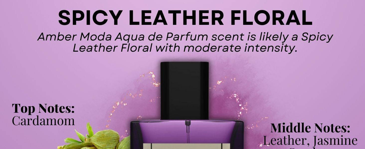 Amber Moda Perfume For Men and Women Long Lasting Alcohol Free Fragrance