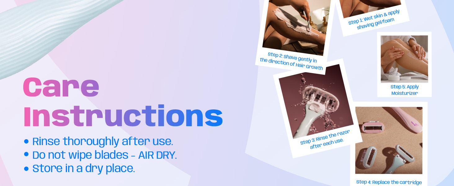 Pink body razor smooth shaving for girls full body shave women pink rajar