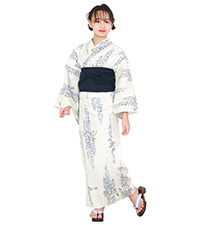 Amazon | [KYOETSU] [キョウエツ] 浴衣セット 女の子 生成り E