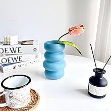 Amazon.com: BLOFLO Colored Glass Hydroponic Flower Vase, 7