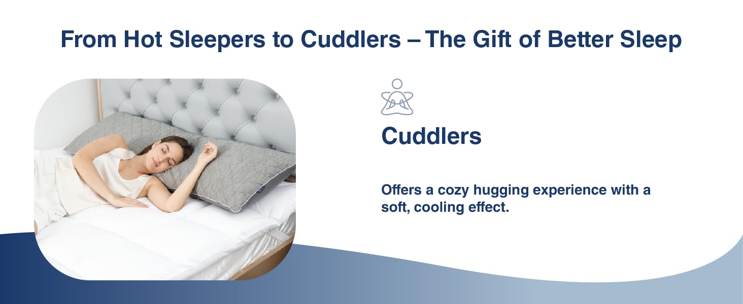 cooling body pillow