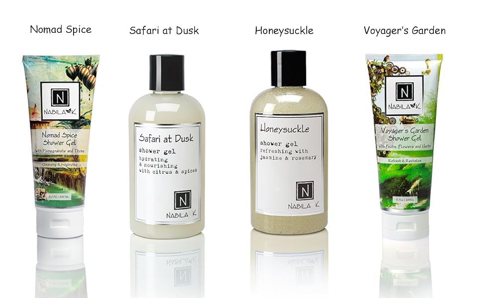 Nabila K shower gel