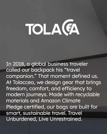 Tolaccea Travel Backpack