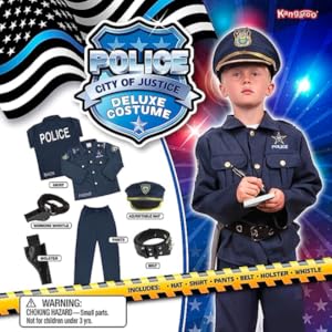 dress up hat set officer boys toddler party career day cosplay accessories cop uniform toy